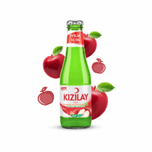 Kizilay Apple Mineral Water (Aromali Dogal Zengin Mineralli Gazli Icecek) 200ml