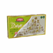 Turko Baba Turkish Delight with Coconut and Net Pistachio 400g