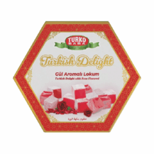 Turko Baba Rose Turkish Delight (Gul Aromali Lokum) 250gr
