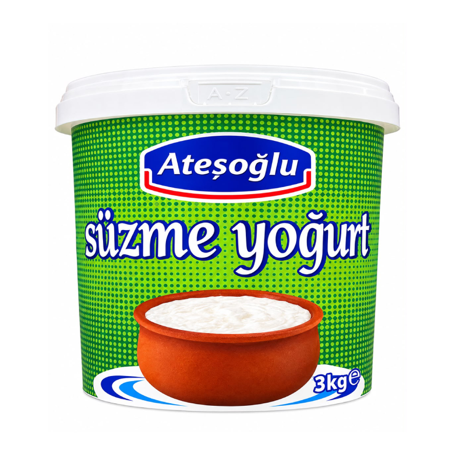 Atesoglu Suzme Yogurt 3kg